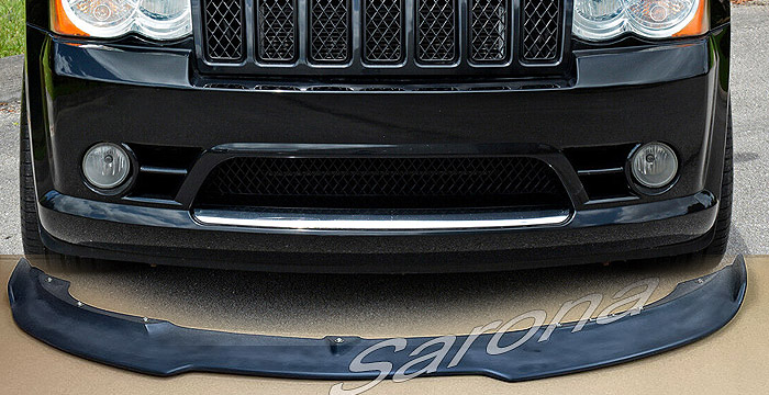 Custom Jeep Grand Cherokee  SUV/SAV/Crossover Front Lip/Splitter (2005 - 2010) - $390.00 (Part #JP-037-FA)